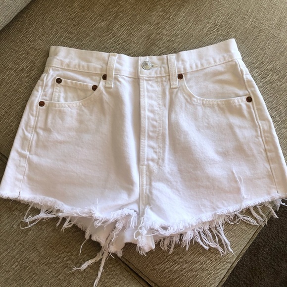 Re/Done Pants - SALE💵Re/Done Levi’s Bright White Cutoffs